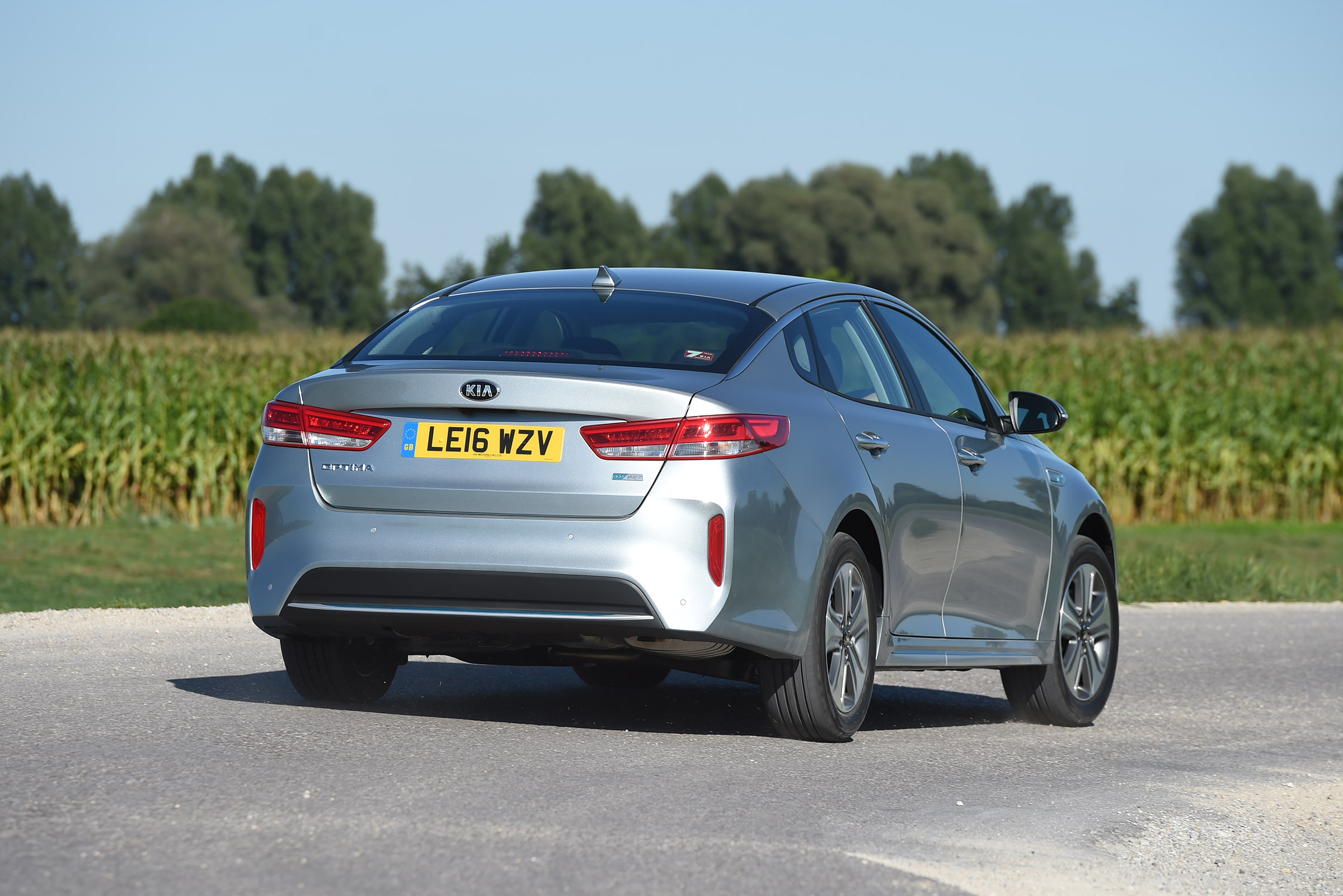 Kia Optima PHEV - rear