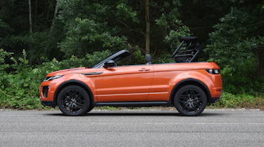 Range Rover Evoque Convertible - roof opening