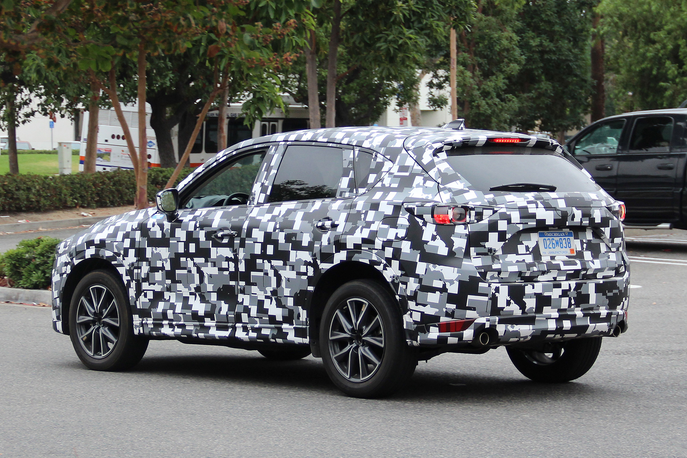 Mazda CX-5 2017 rear driving