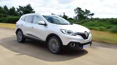 MG GS vs rivals - Renault Kadjar front tracking
