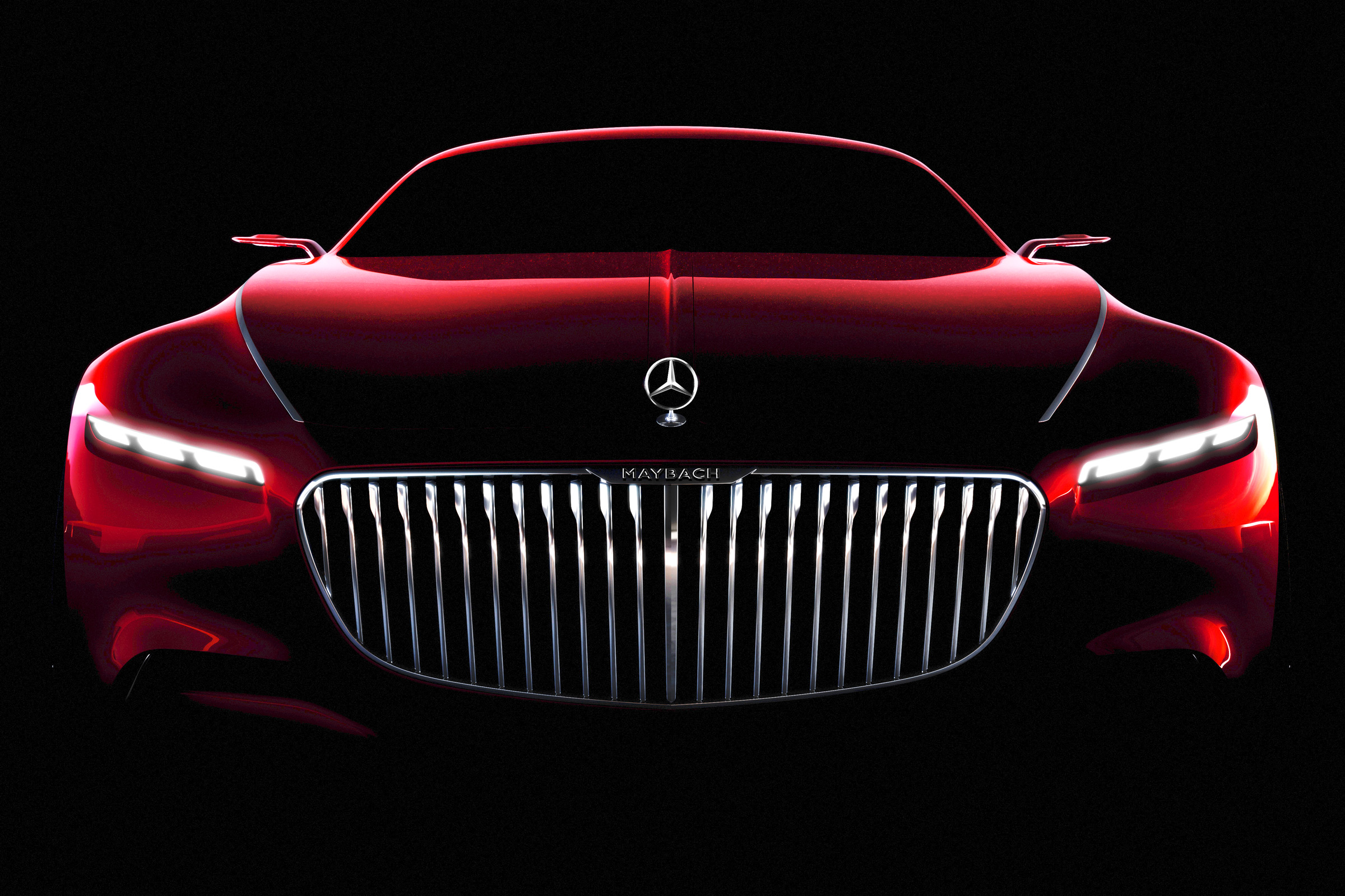 Maybach teaser 2016 - front brightened