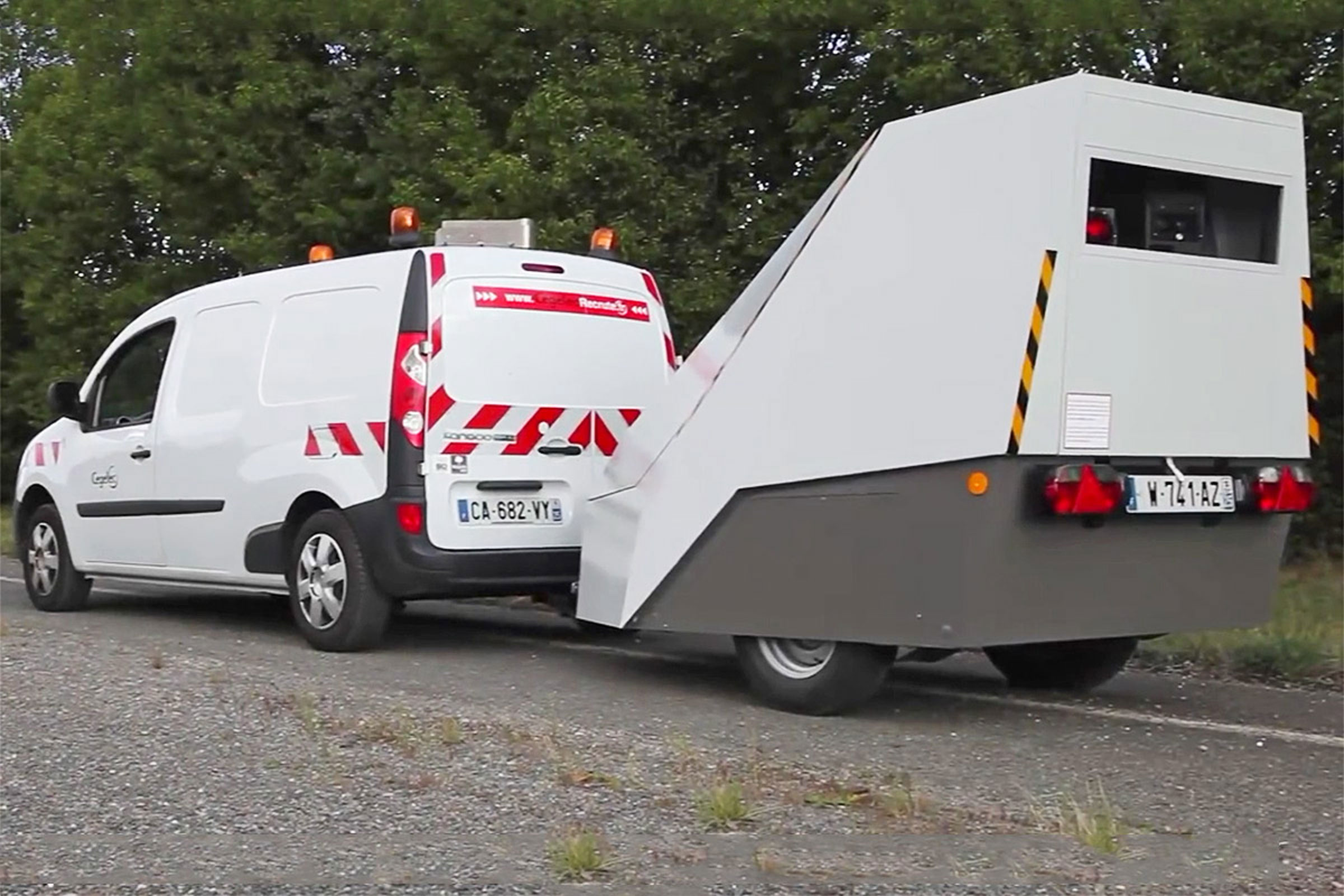 Vitronic Enforcement Trailer speed camera