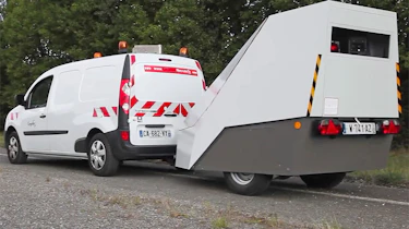 Vitronic Enforcement Trailer speed camera