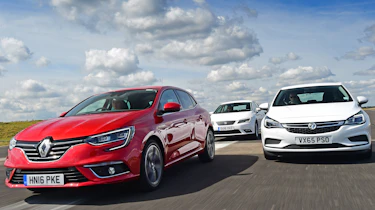Renault Megane vs Vauxhall Astra vs SEAT Leon - header