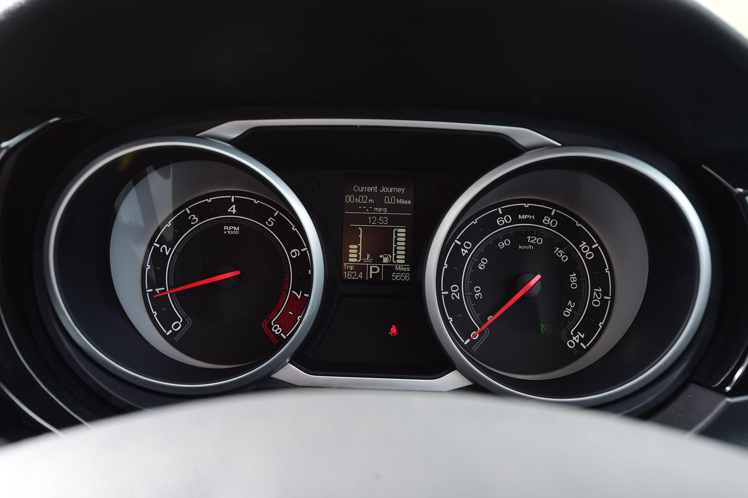 MG GS vs rivals -  MG GS dials
