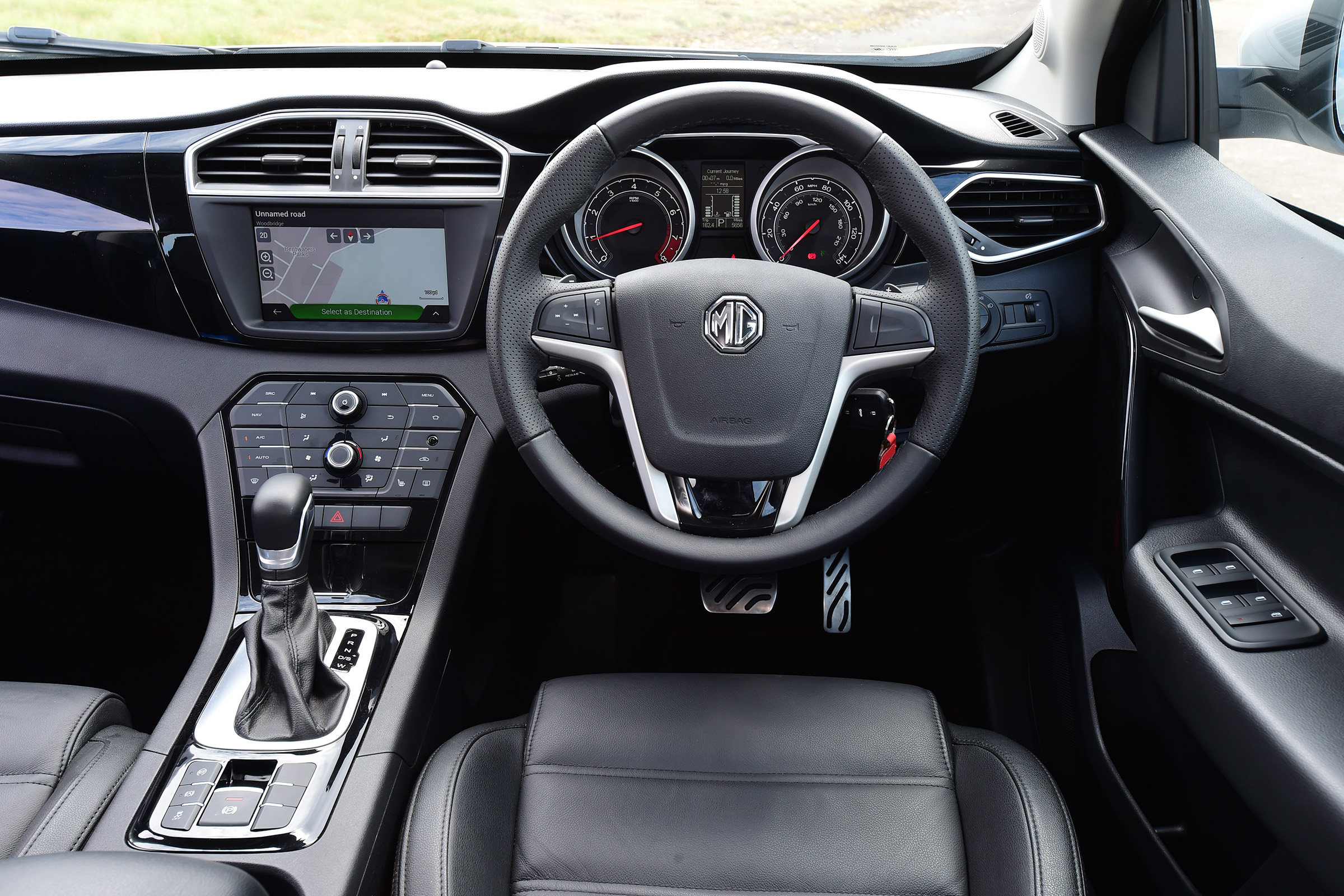 MG GS vs rivals - MG GS interior