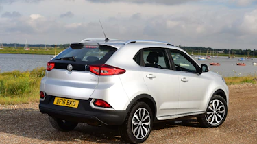 MG GS vs rivals - MG GS rear three quarter