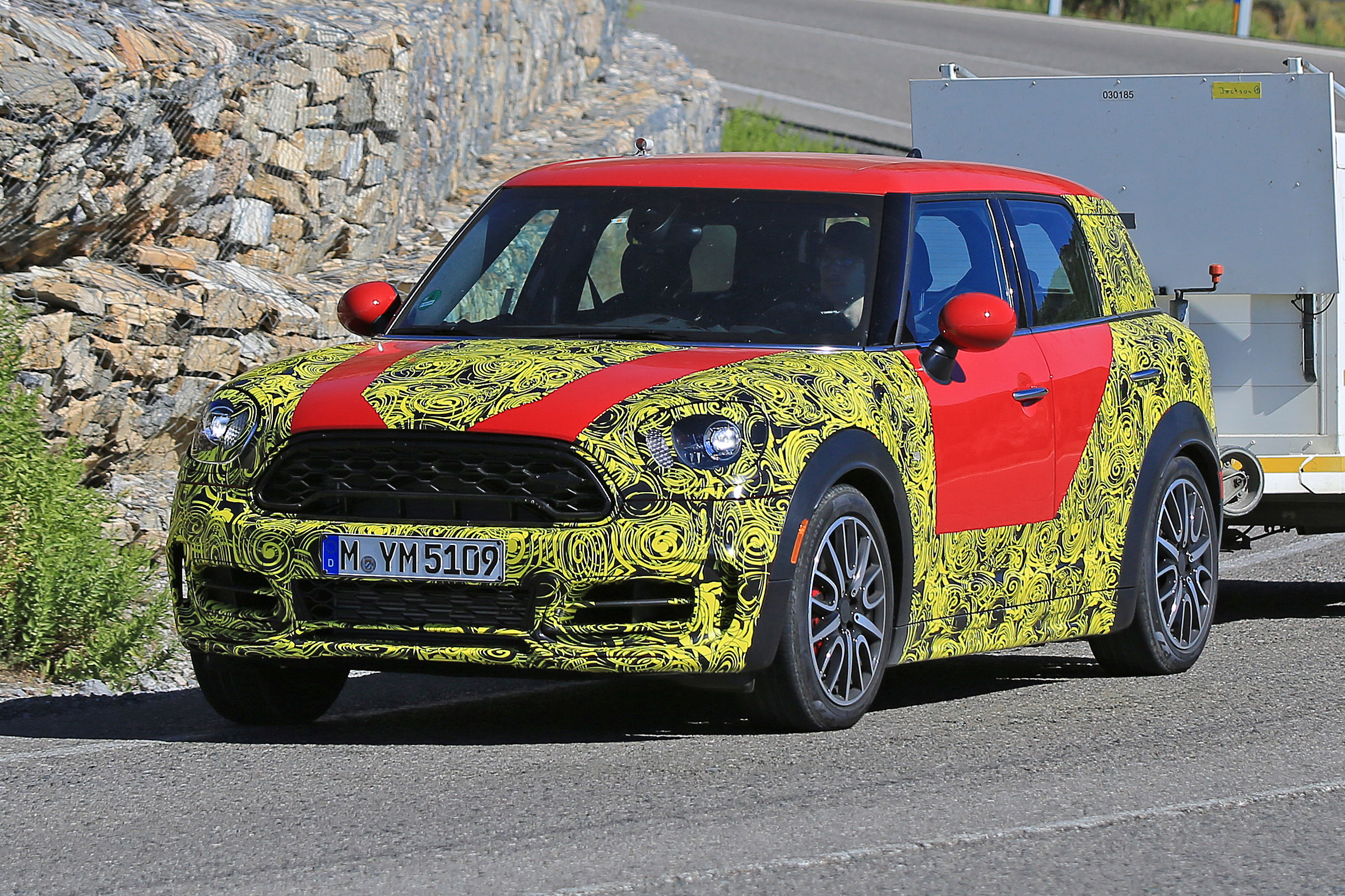 MINI Countryman spied - front