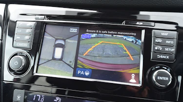 MG GS vs rivals - Nissan Qashqai infotainment
