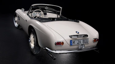 Elvis Presley BMW 507 - rear three quarter