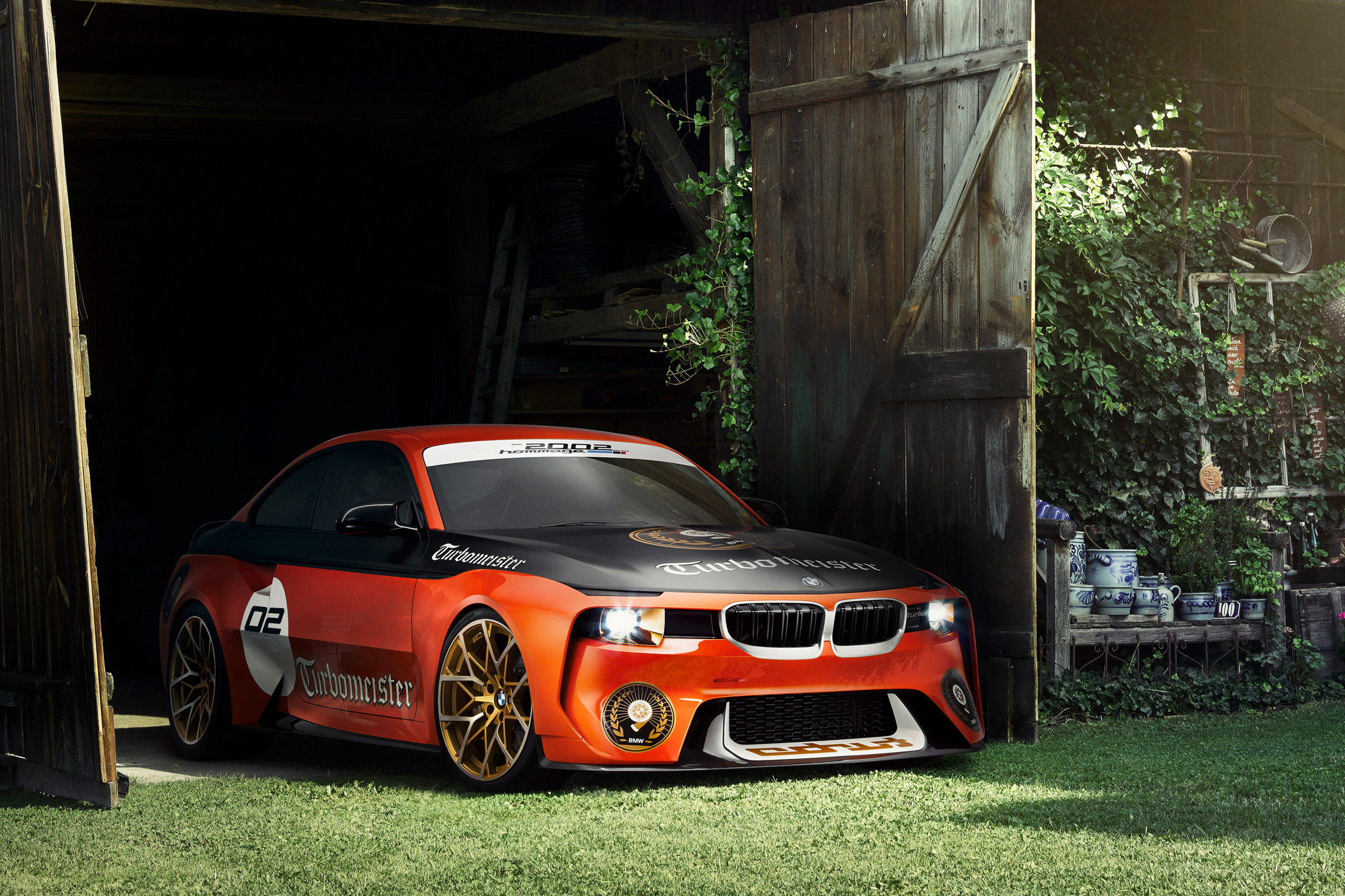 BMW 2002 Hommage Turbomeister - front quarter 2