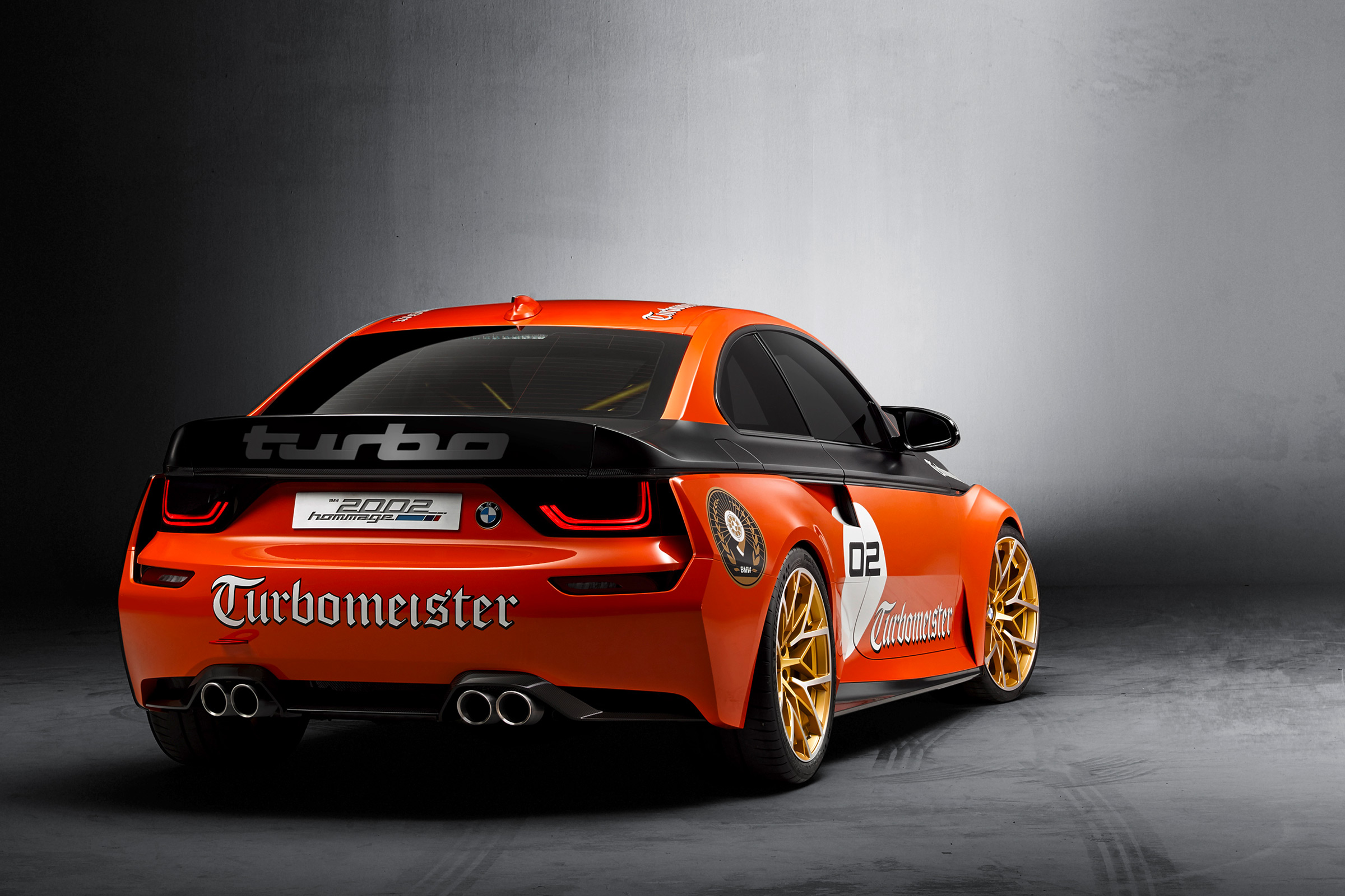 BMW 2002 Hommage Turbomeister - rear quarter