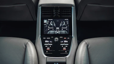 Porsche Panamera Turbo - rear infotainment screen