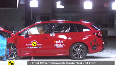 Euro NCAP Subaru Levorg