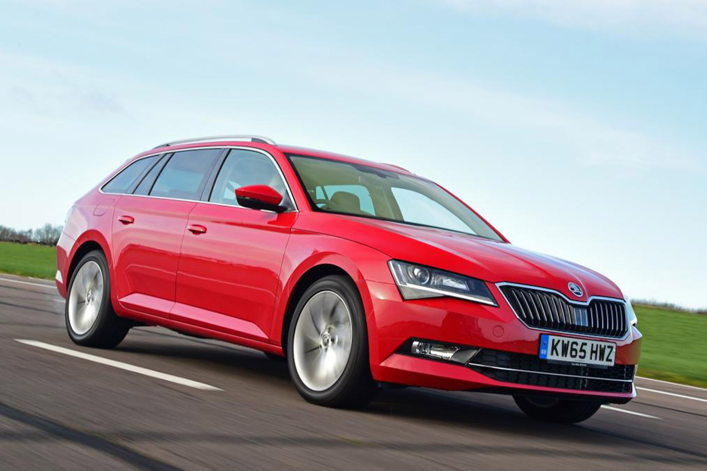 Skoda Superb Estate - front