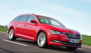 Skoda Superb Estate - front