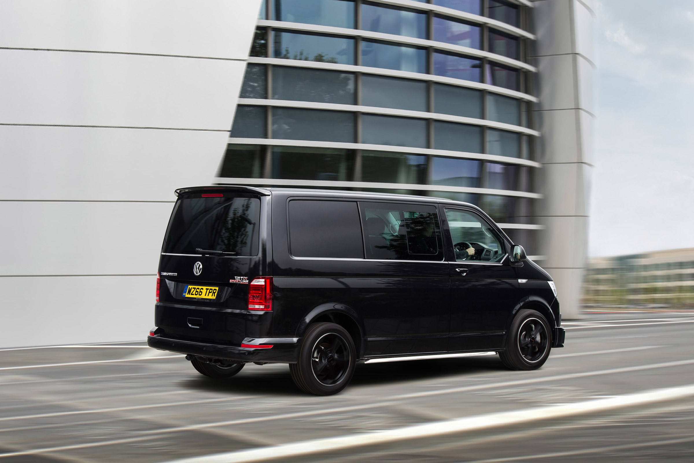VW Transporter Sportline side rear