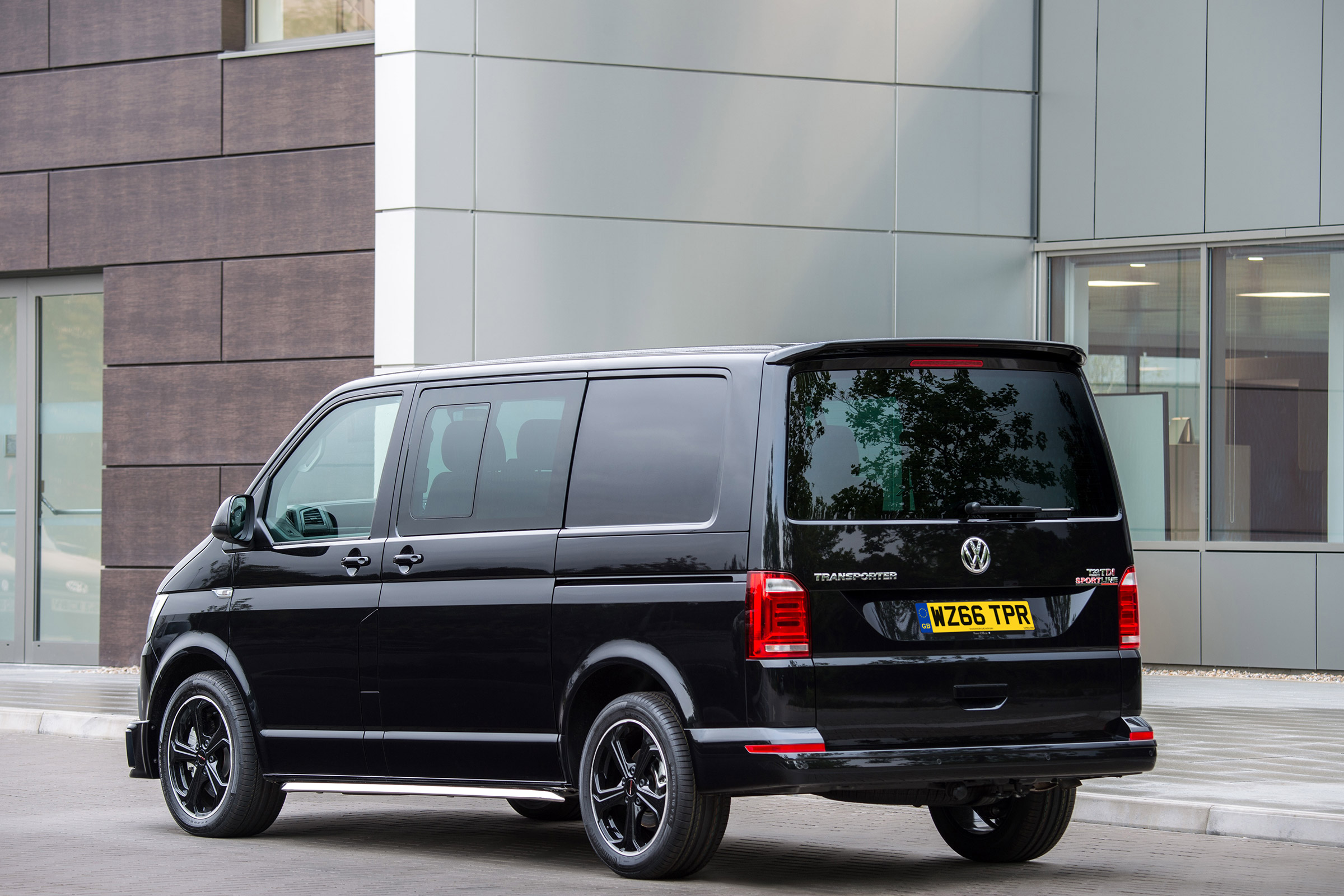 VW Transporter Sportline rear side