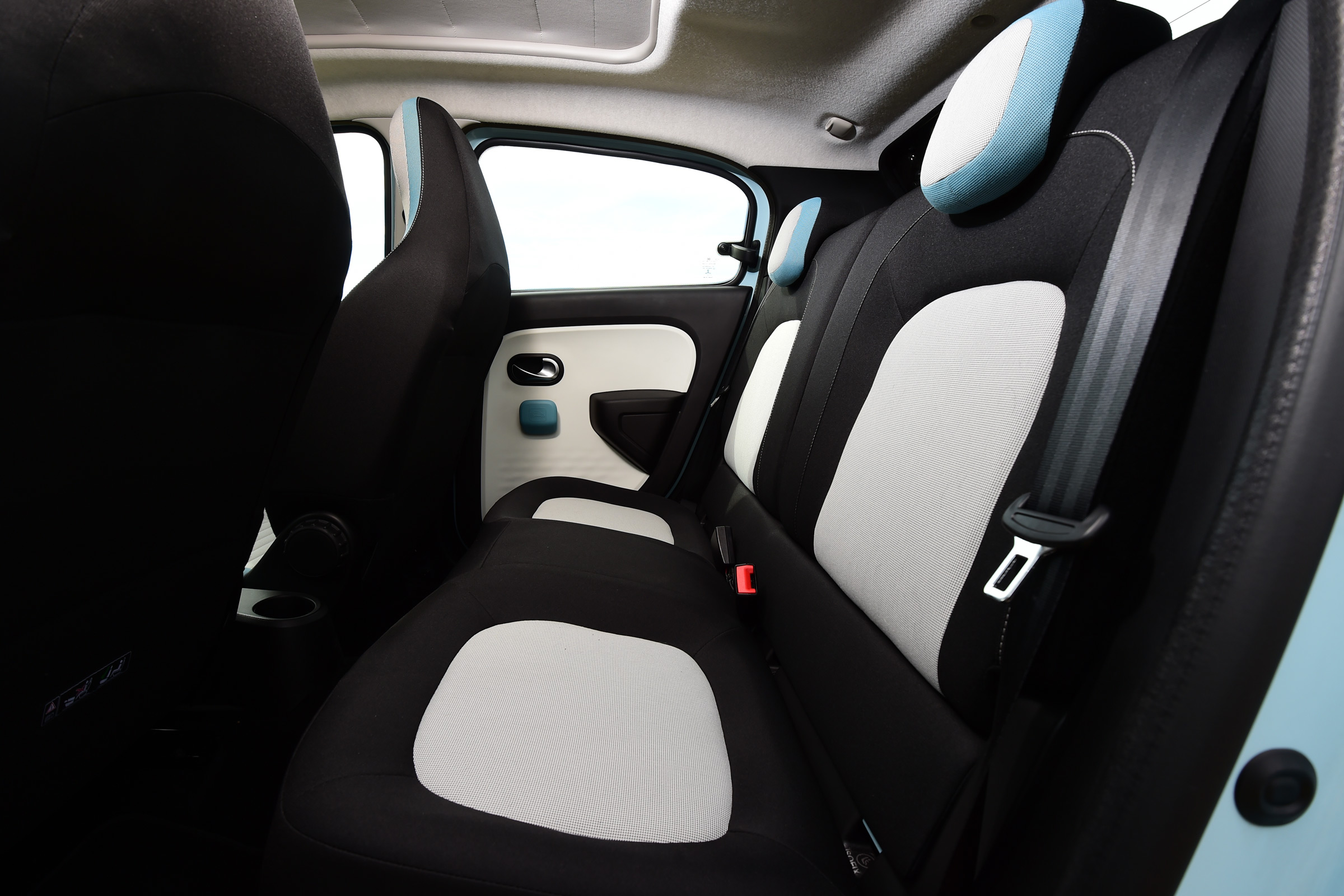 Renault Twingo The Colour Run - rear seats