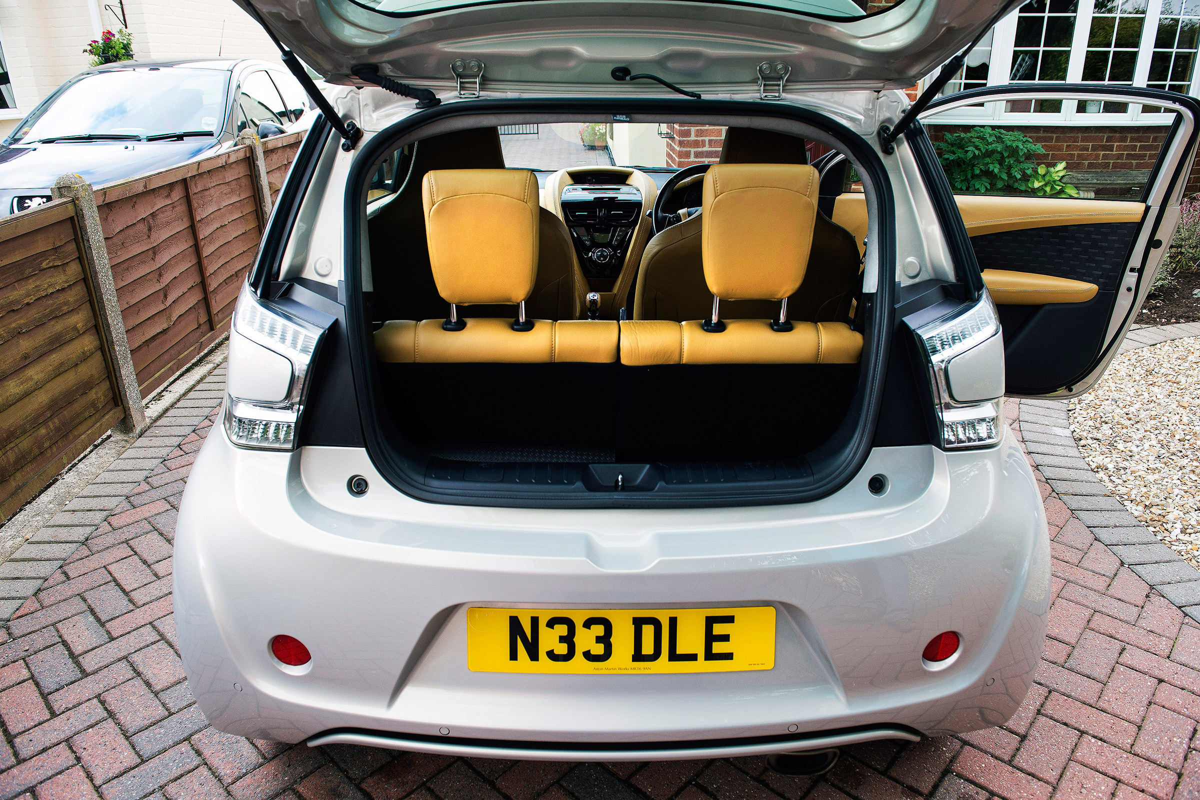 Searching for the Aston Martin Cygnet - boot