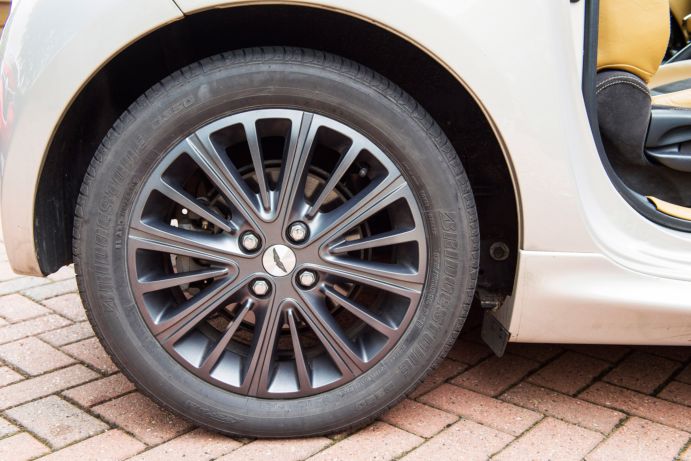 Searching for the Aston Martin Cygnet - wheel