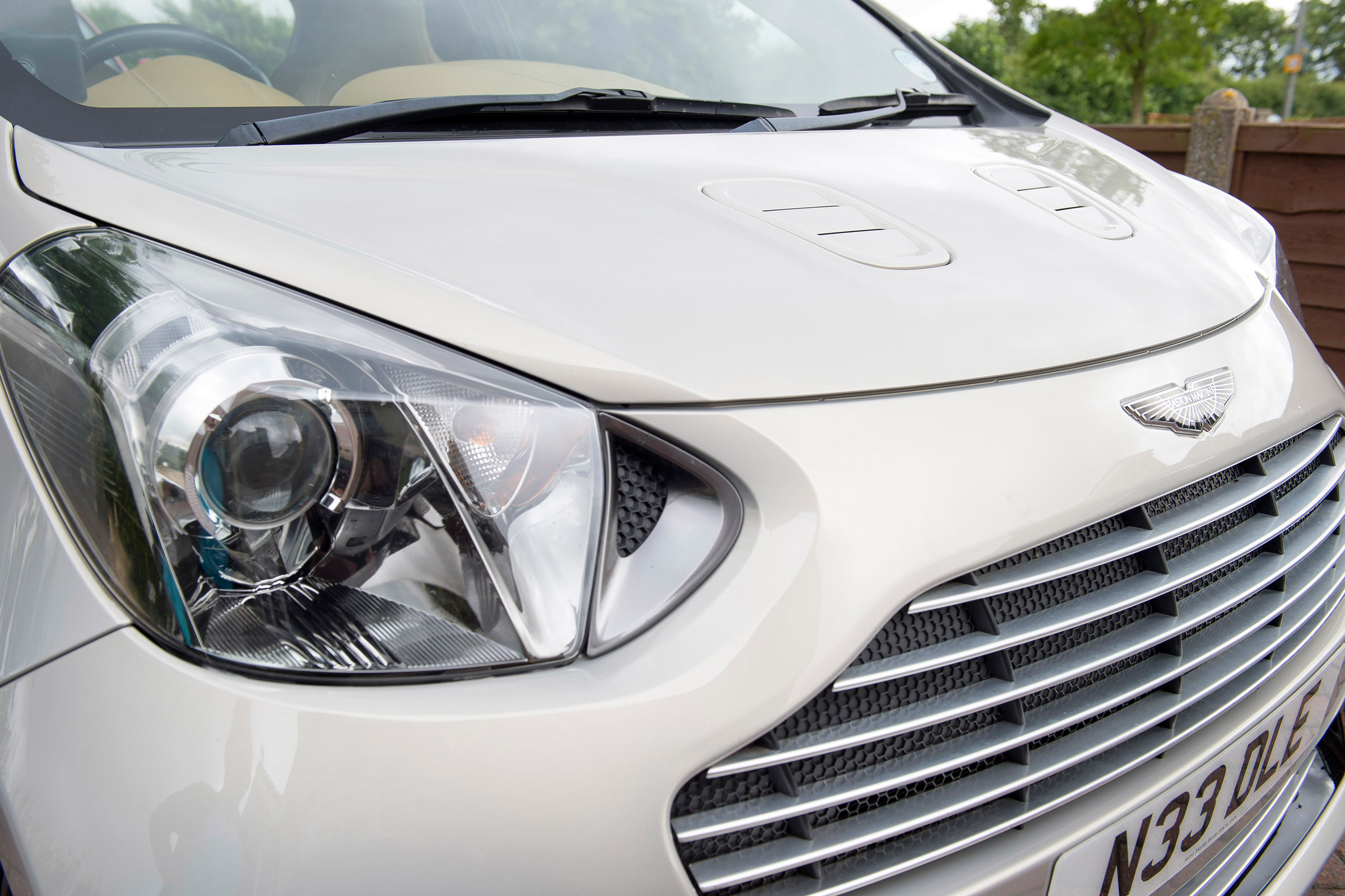 Searching for the Aston Martin Cygnet - headlight
