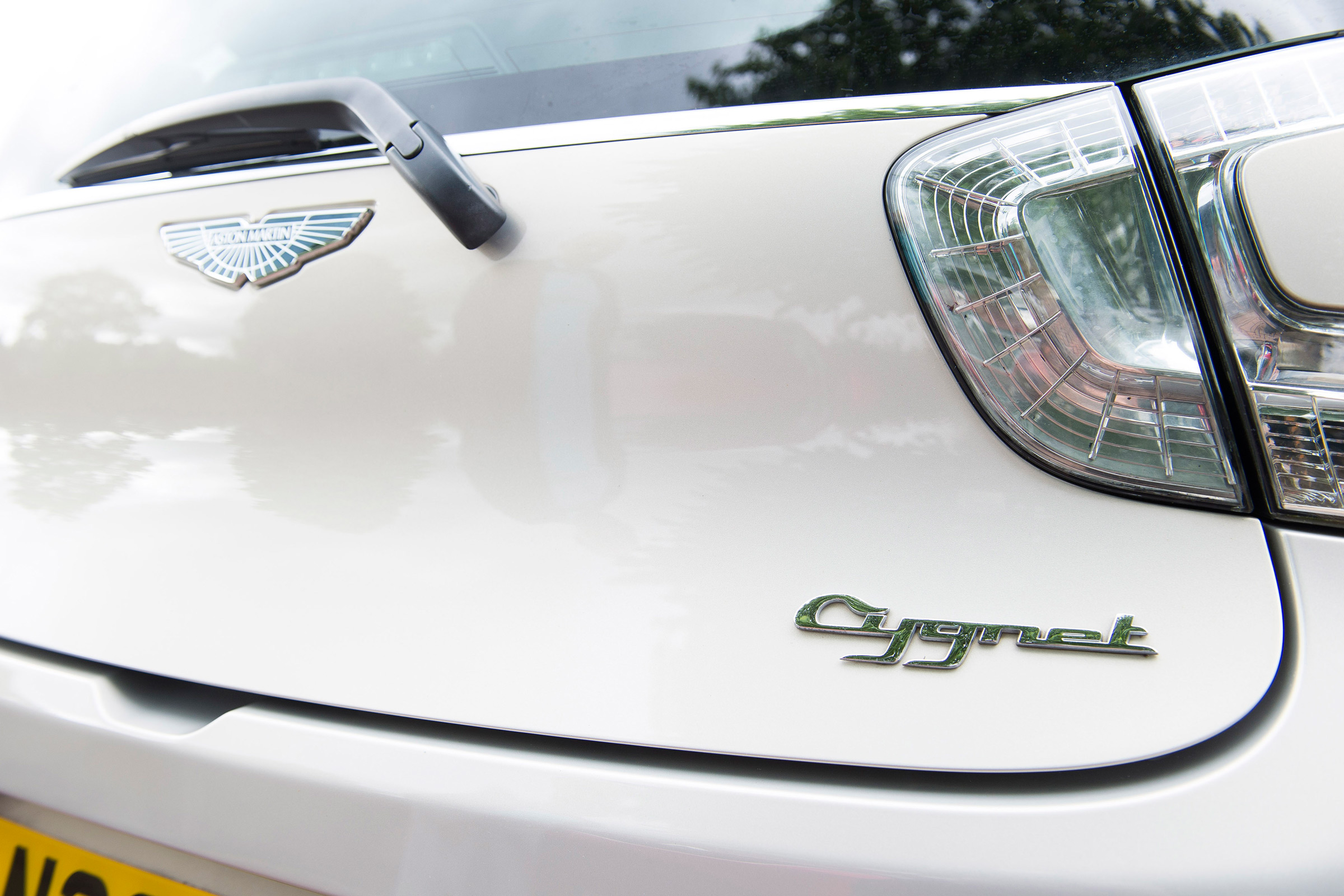 Searching for the Aston Martin Cygnet - rear detail
