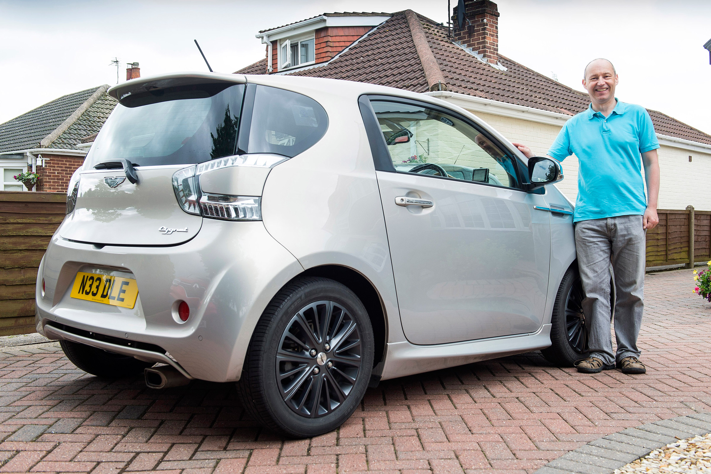 Searching for the Aston Martin Cygnet - rear quarter