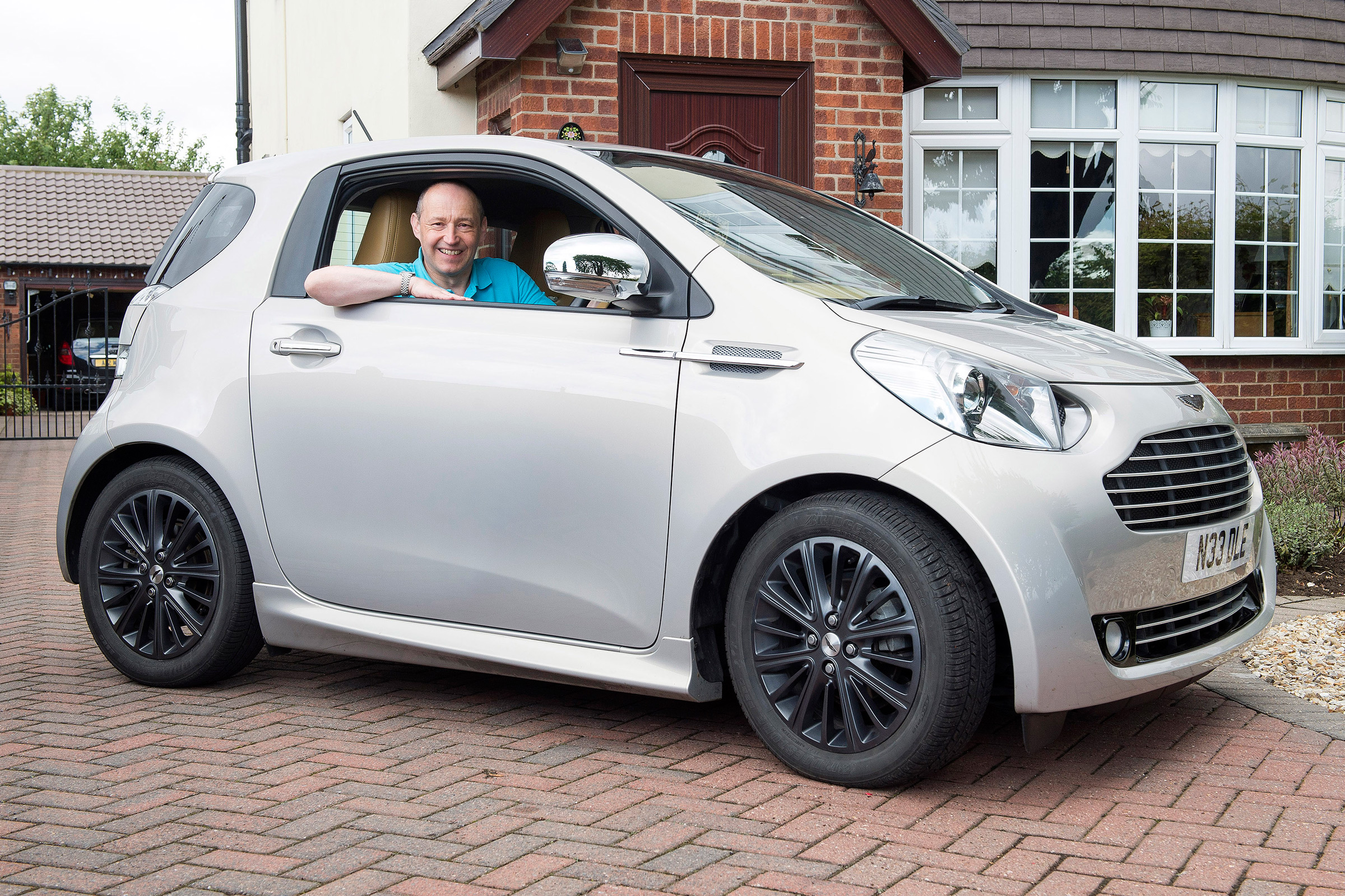 Searching for the Aston Martin Cygnet - front quarter