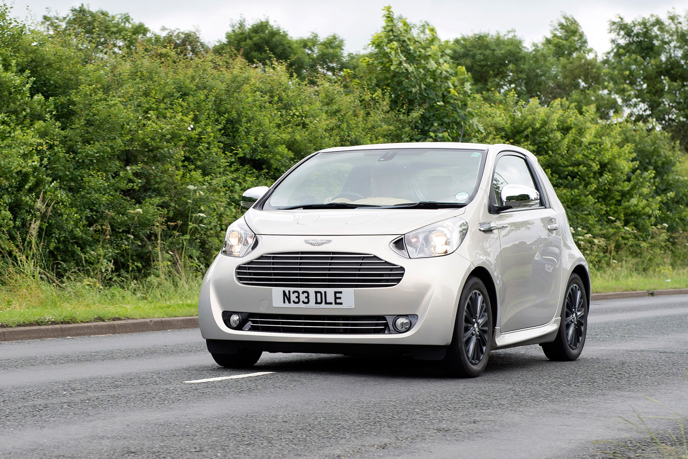 Searching for the Aston Martin Cygnet - front tracking