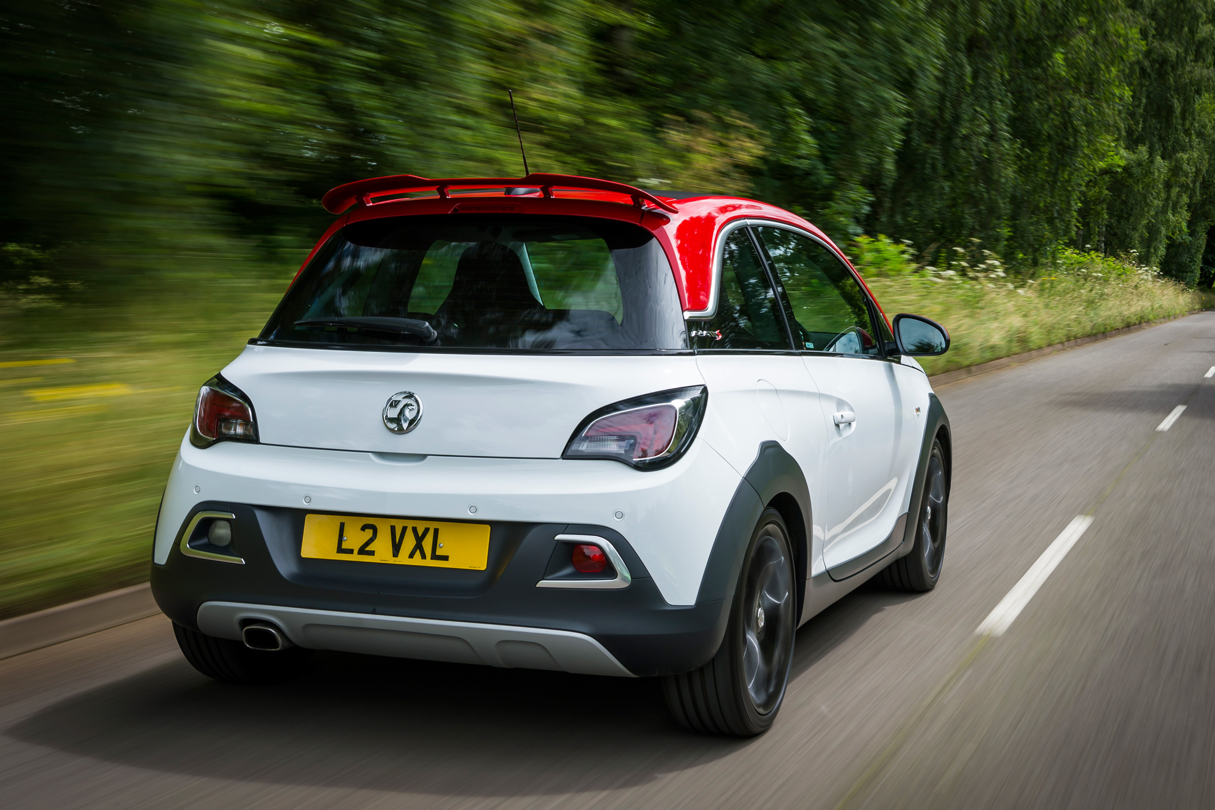 Vauxhall Adam S Rocks 2016 - rear tracking