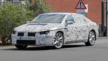 VW Passat CC spies side front
