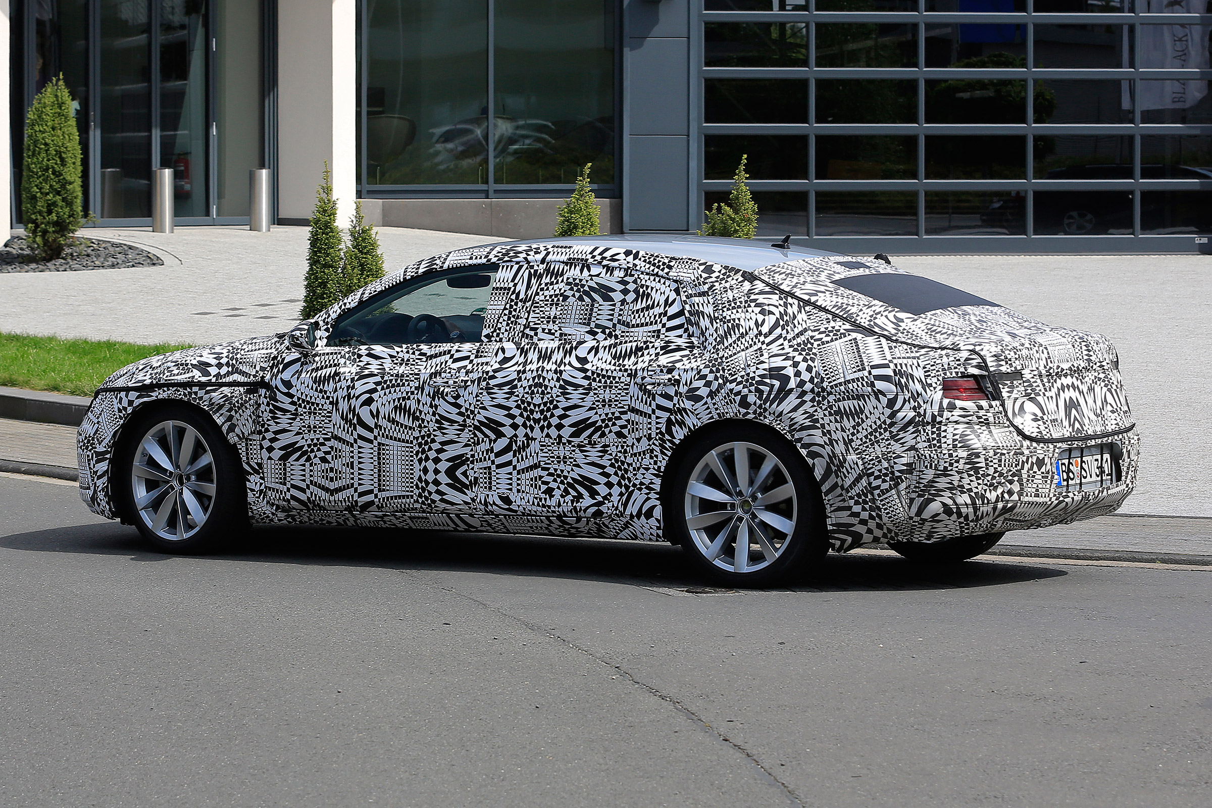 VW Passat CC spies side rear