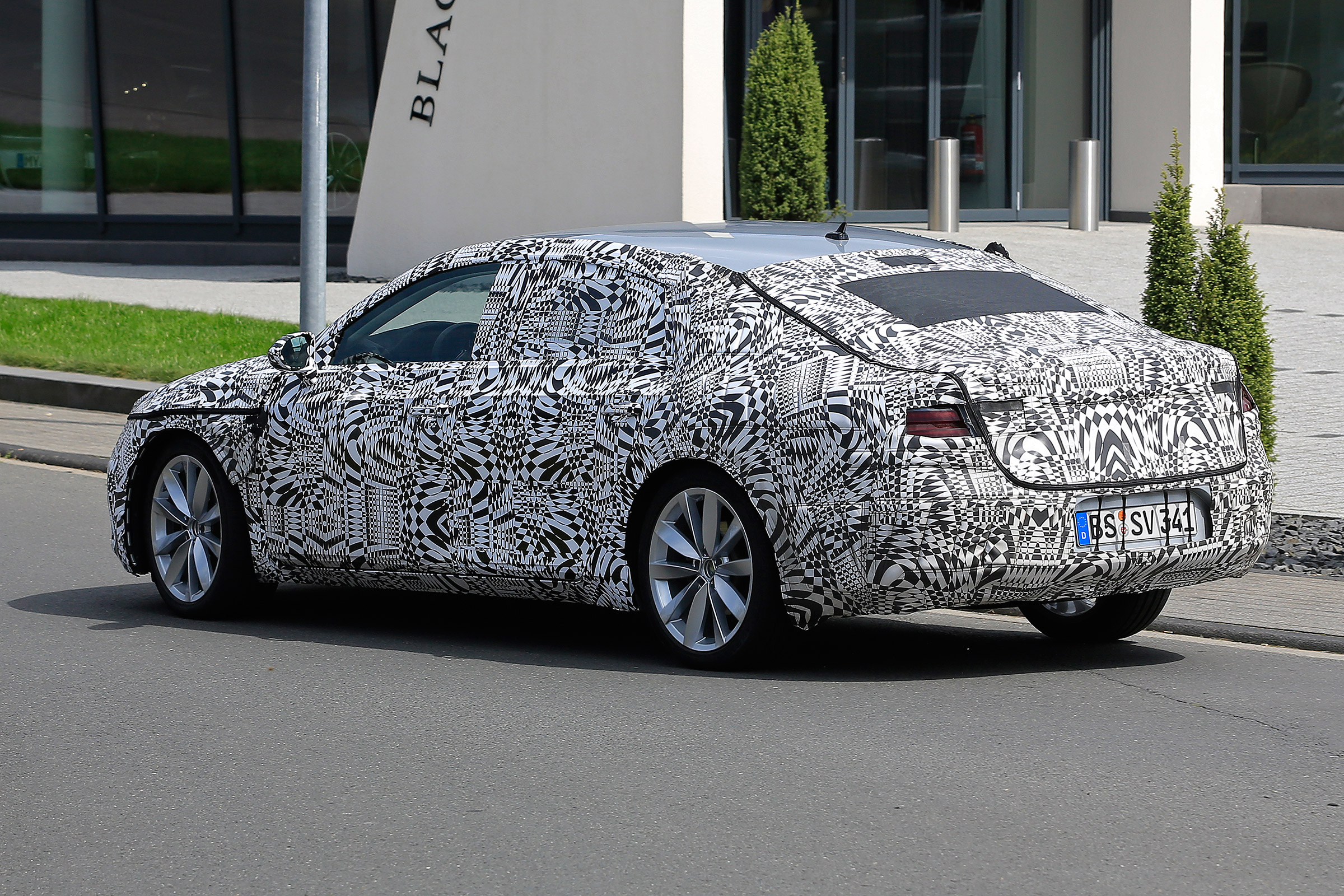 VW Passat CC spies rear side