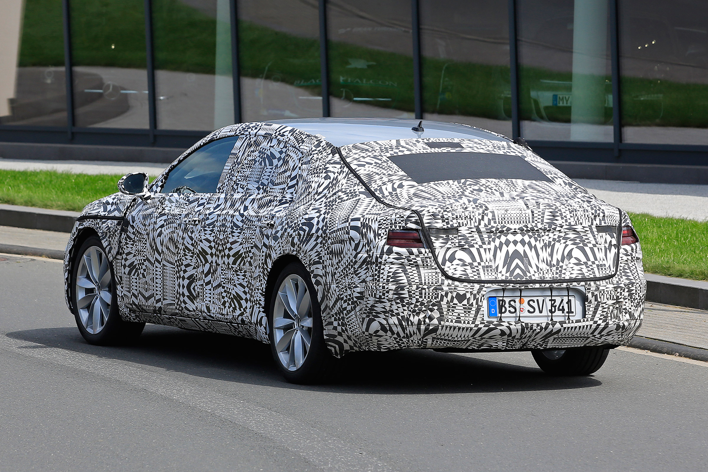 VW Passat CC spies rear