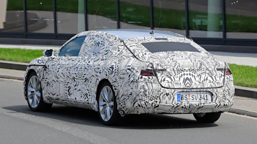 VW Passat CC spies rear