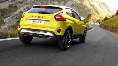 Lada XCode concept rear driving