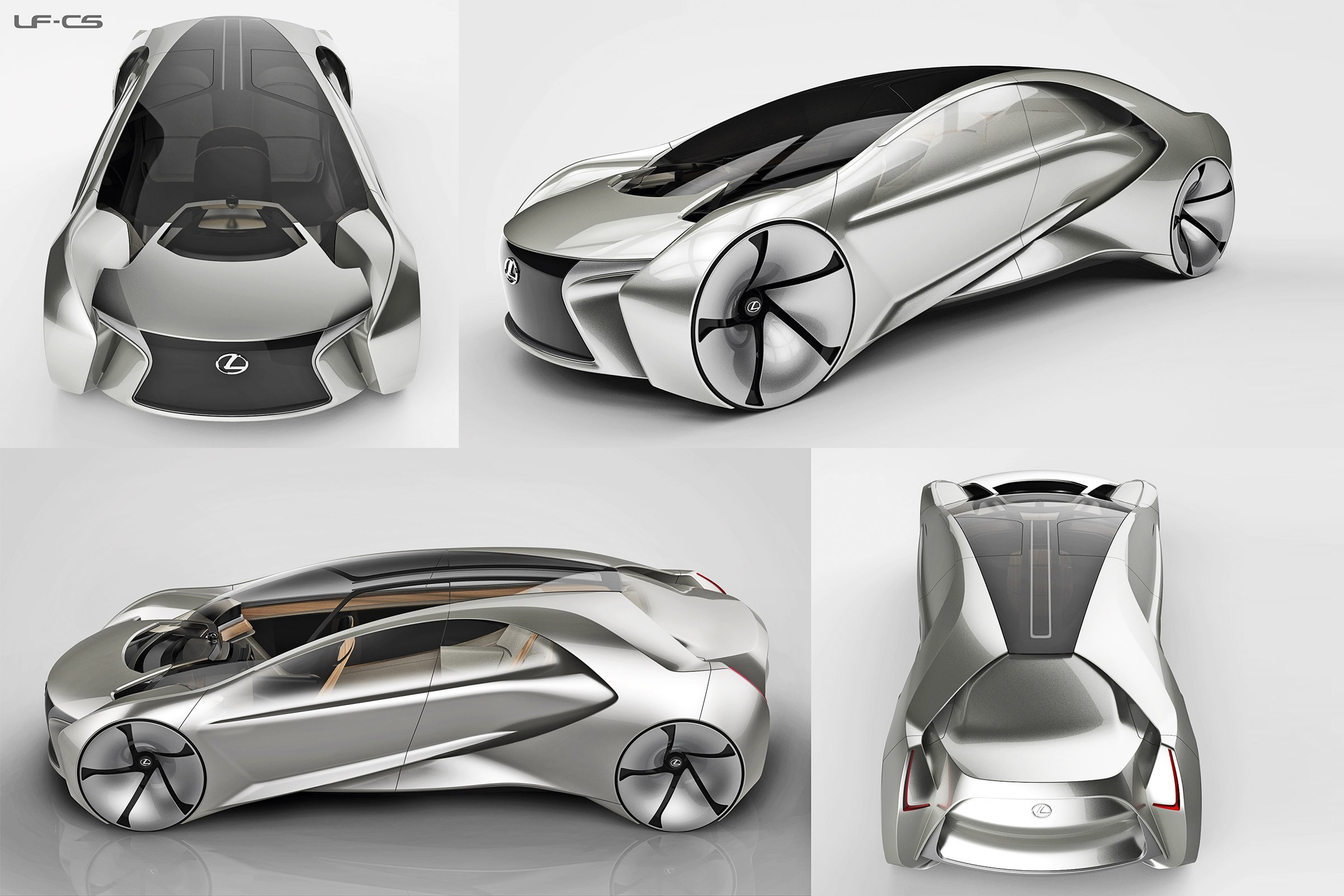 Car design - Lexus LF-CS by Yuki Isogai