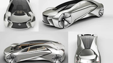 Car design - Lexus LF-CS by Yuki Isogai