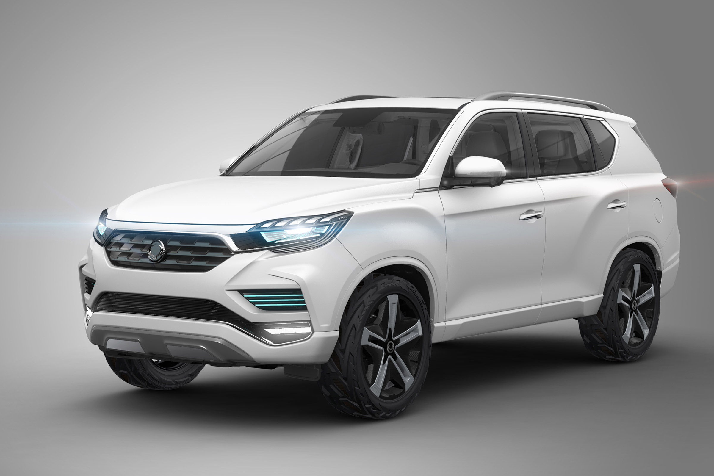 SsangYong LIV-2 front three quarter