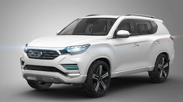 SsangYong LIV-2 front three quarter