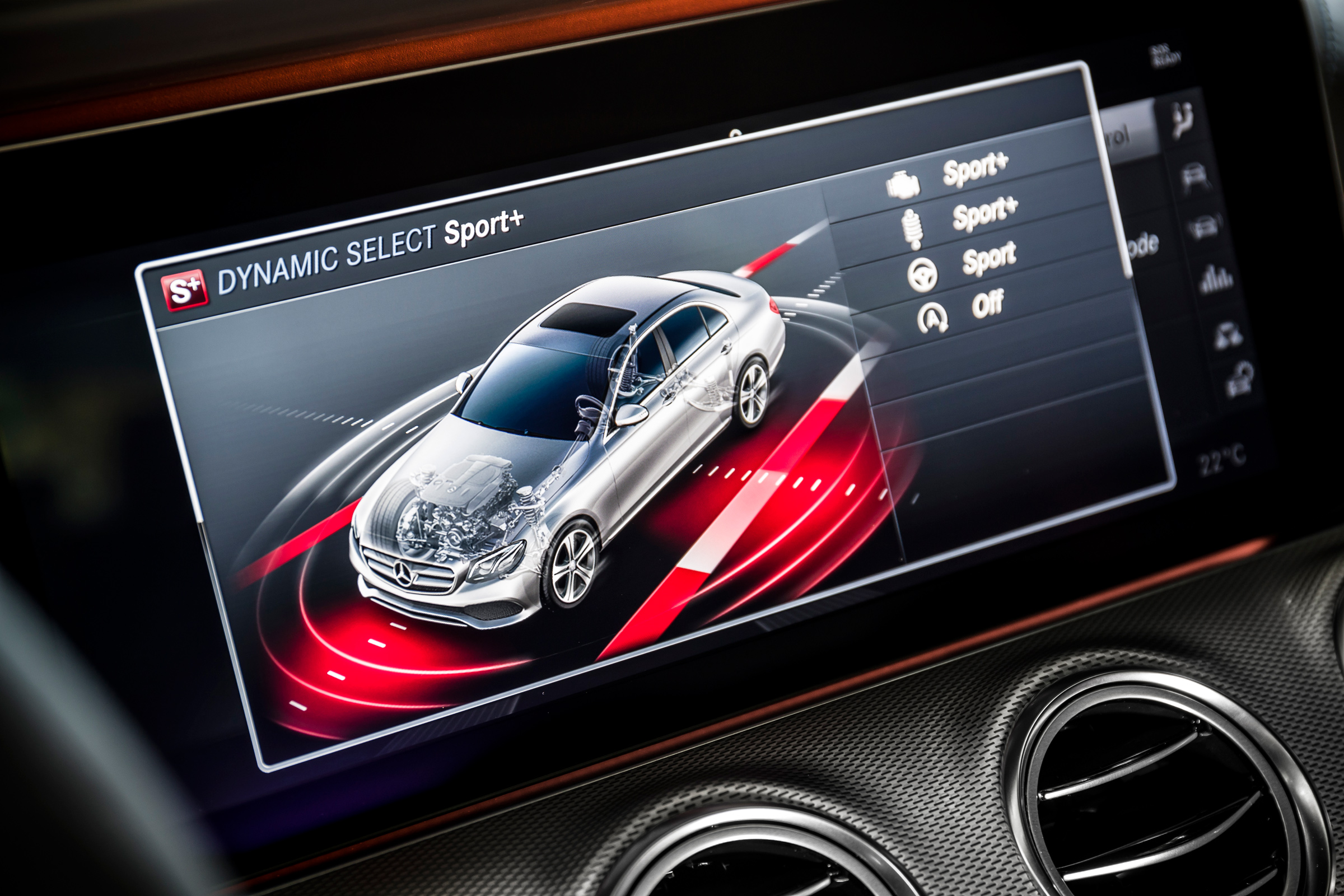 Mercedes-AMG E 43 4MATIC - sport mode