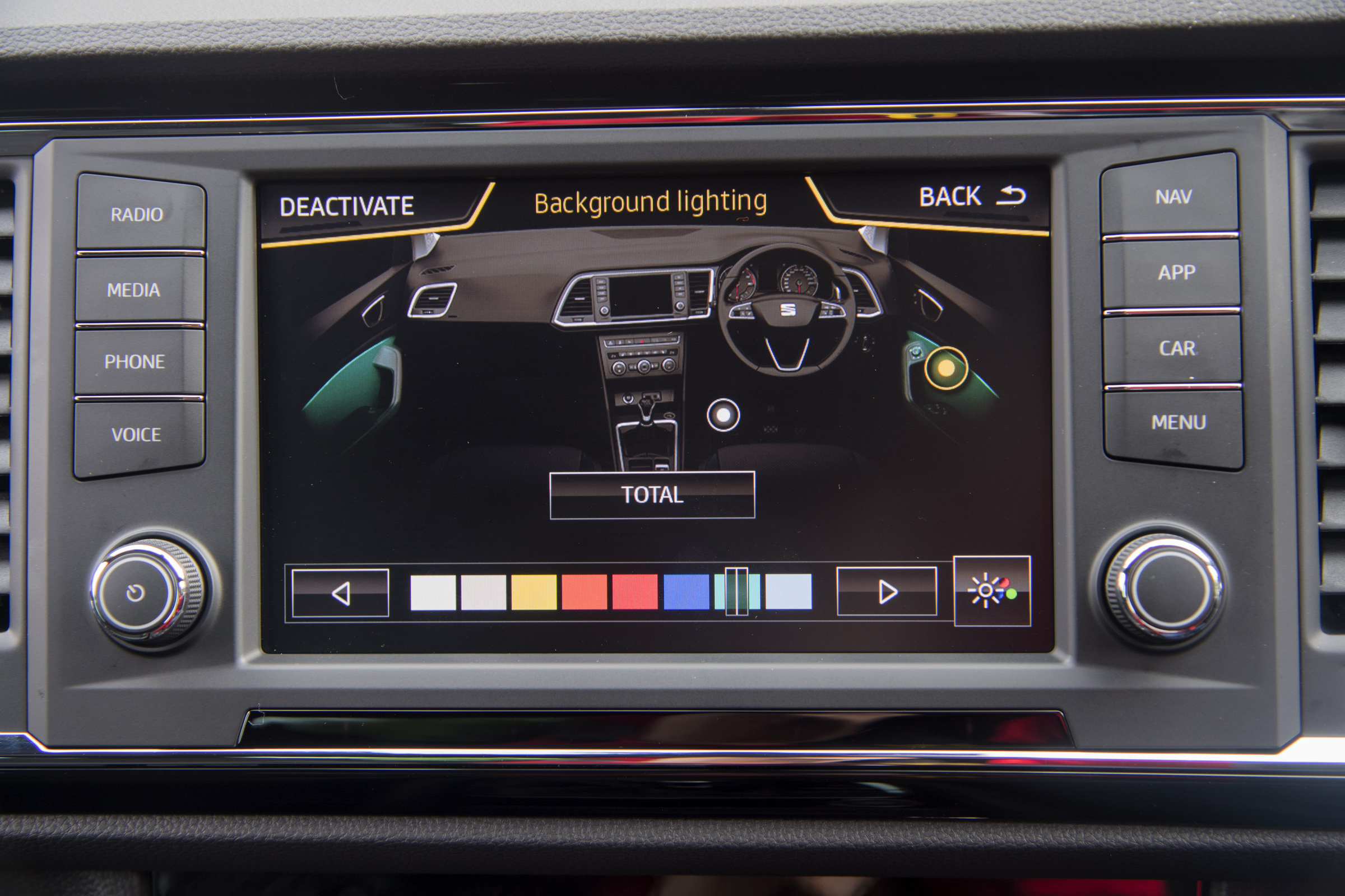 SEAT Ateca 1.4 TSI - infotainment