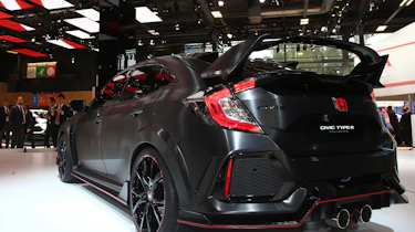 Honda Civic Type R 2017 concept - Paris rear quarter