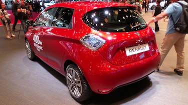 Renault Zoe - Paris rear three quarter