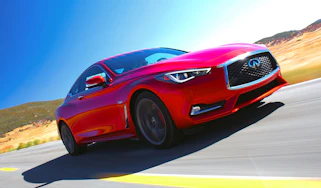 Infiniti Q60 - front tracking