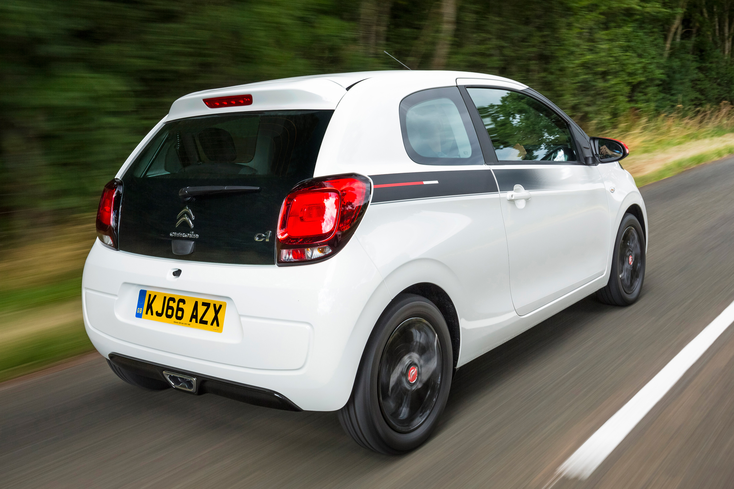Citroen C1 Furio - rear tracking