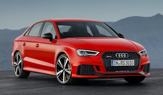 Audi RS3 saloon - front quarter