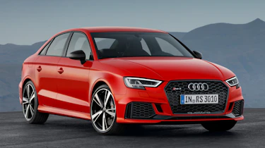 Audi RS3 saloon - front quarter