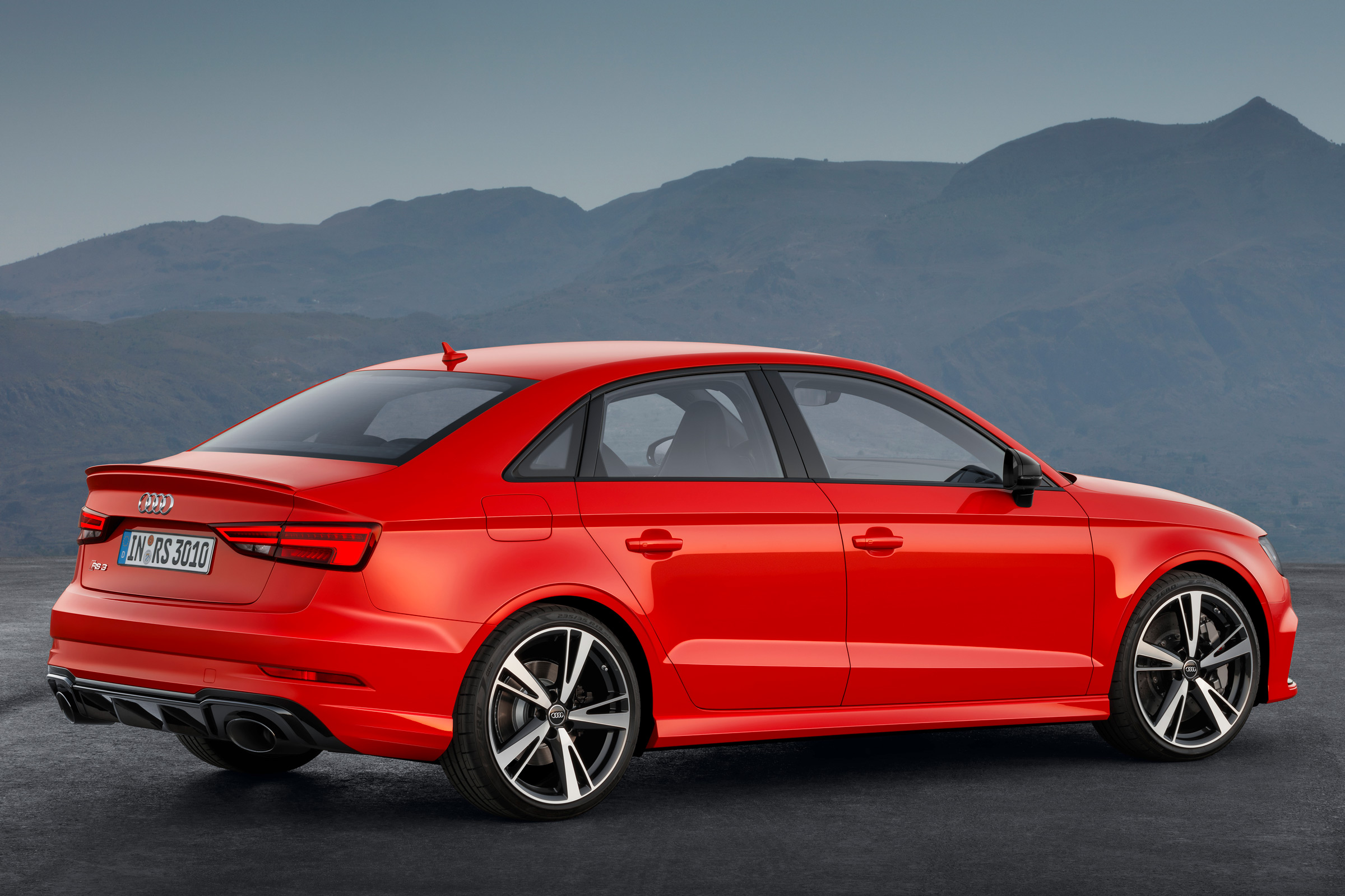 Audi RS3 saloon - rear quarter